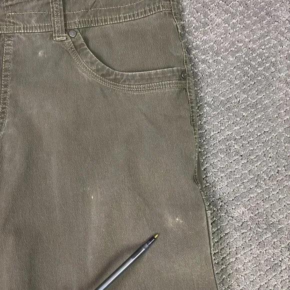 Kuhl Revolvr Pants Men's 38 x 32 Fits 38 x 30 Olive Green Hiking Outdoor - Picture 5 of 16